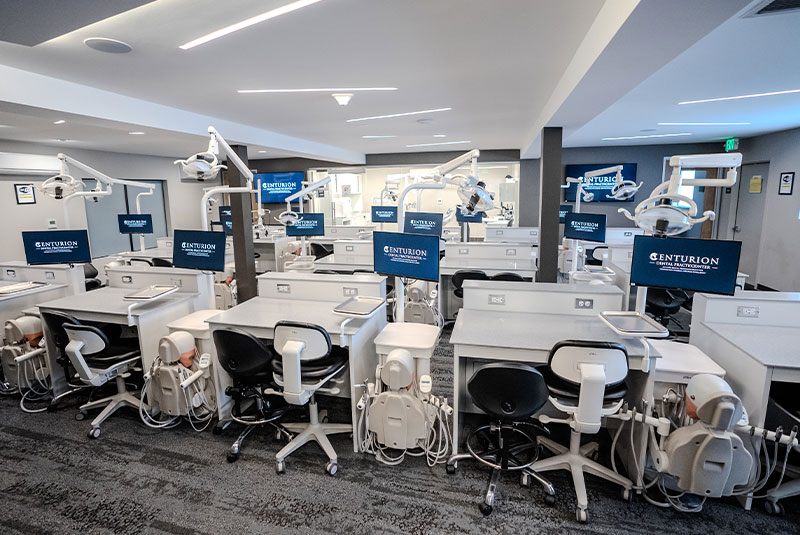 Centurion Dental Practi(CE)nter teaching lab founded by Dr. Alijanian